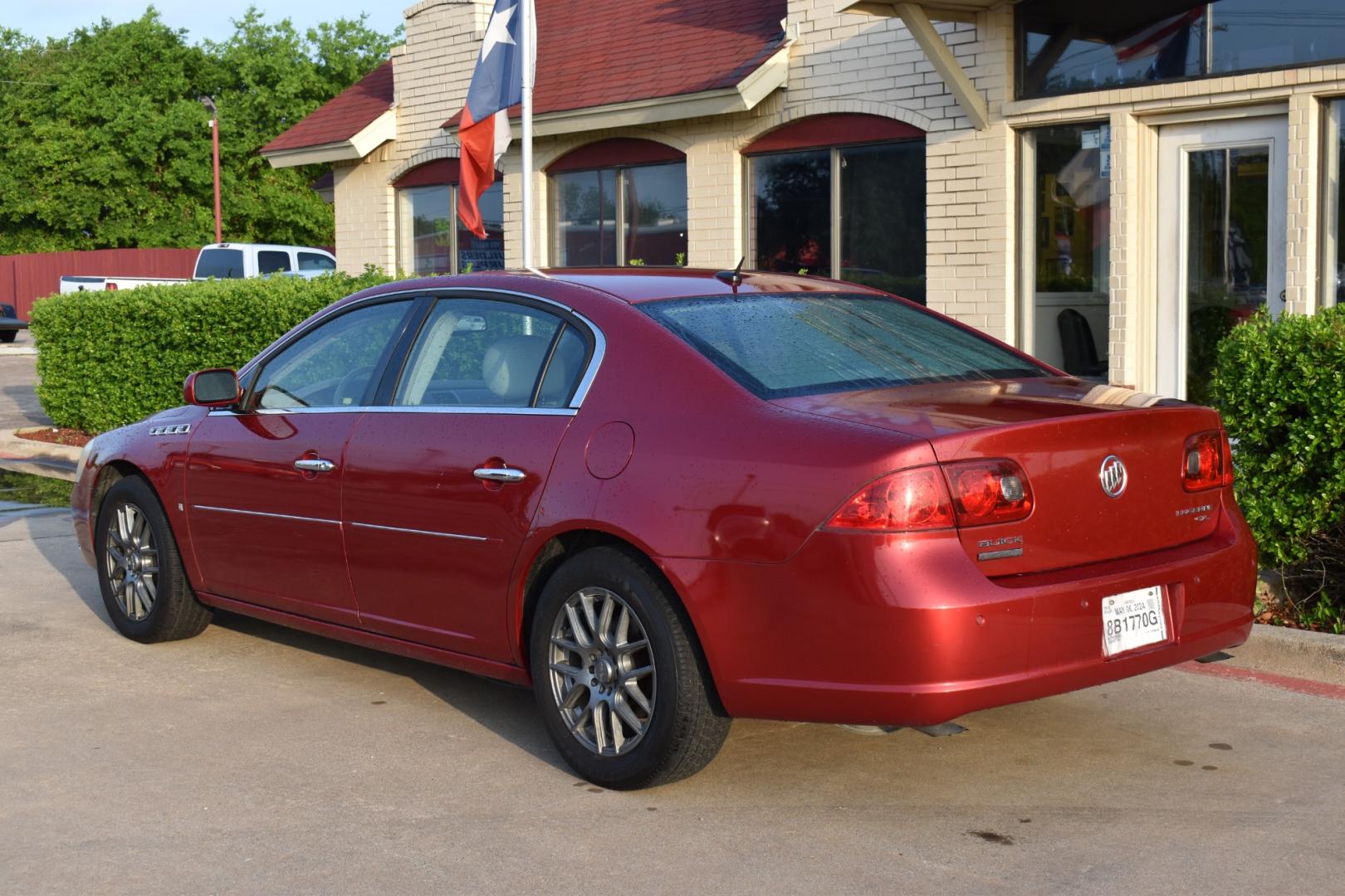 2007 Red /Tan Buick Lucerne CXL V8 (1G4HR57Y07U) with an 4.6L V8 DOHC 32V engine, 4-Speed Automatic Overdrive transmission, located at 5925 E. BELKNAP ST., HALTOM CITY, TX, 76117, (817) 834-4222, 32.803799, -97.259003 - Buying a 2007 Buick Lucerne can offer several benefits, depending on your needs and preferences. Here are some potential advantages: Comfortable Ride: Buick is known for prioritizing comfort, and the Lucerne is no exception. It typically offers a smooth and comfortable ride, making it ideal for lon - Photo#2